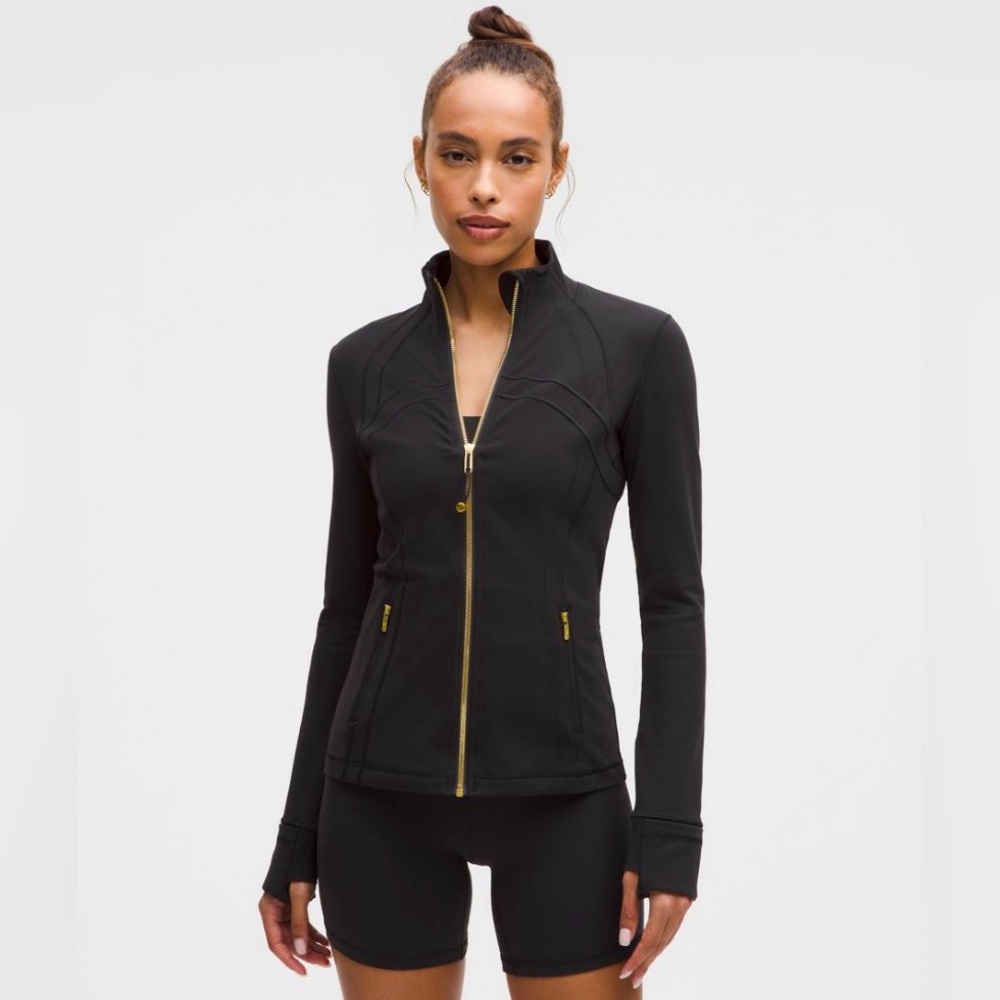 Lululemon Define Jacket Luon Black/Gold size 06